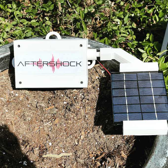 AfterShock Prototype Heading for the San Andreas Fault