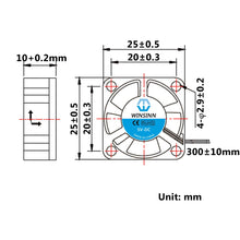 Load image into Gallery viewer, Fan - 5V 25mmx25mmx10mm for SkyWeather