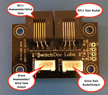 Load image into Gallery viewer, WeatherRack Interface Board for Grove / Pin Headers - RJ11