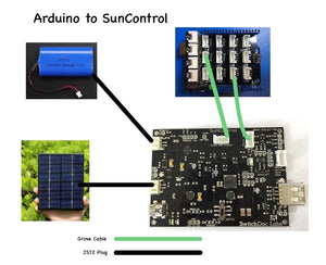 SunControl - Advanced Solar Controller / Charger / Sun Tracker / Data Gathering Grove/Header 