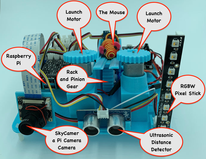 MouseAir w/Fullset of 3D Prints - No Pi