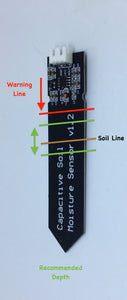 Capacitive Plant Moisture Sensor Corrosion Resistant Grove