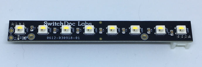8 Pixel RGBW Chainable Stick with Grove Connectors
