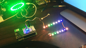 10 Pack -  8 Pixel RGBW Chainable Stick with Grove Connectors