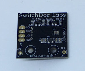 Grove SI1145 Sunlight / IR / UV I2C Sensor