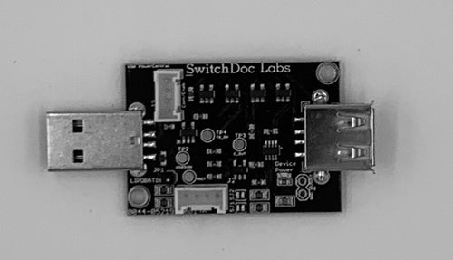 USB PowerCentral board w/Grove Control and INA219 Current Monitor- USB to USB solid state relay for Raspberry Pi and Arduinos V2