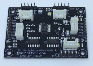 I2C 4 Channel Mux Extender / Expander Board Grove/Pin Headers   for Arduino and Raspberry Pi