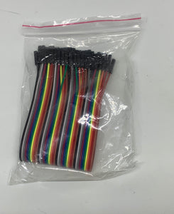Premium Female/Female Jumper Wires - 40 x 6"