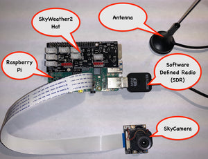 SkyWeather2 - Raspberry Pi based WeatherSense Station Kit for the Cloud!