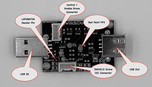 USB PowerCentral board w/Grove Control and INA219 Current Monitor- USB to USB solid state relay for Raspberry Pi and Arduinos V2