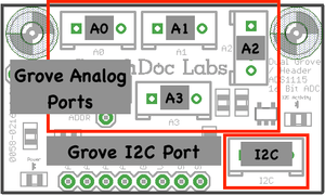 Grove - 4 Channel 16 Bit Analog to Digital Converter