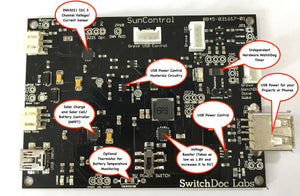 SunControl - Advanced Solar Controller / Charger / Sun Tracker / Data Gathering Grove/Header 