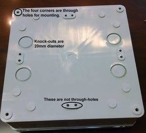 Weather Proof Enclosure / Case  - 172mm X 172mm X 76mm